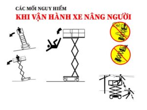 Các sự cố thường gặp trong quá trình vận hành xe nâng người