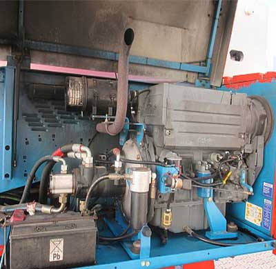 Động cơ – Bộ não vận hành của xe nâng người