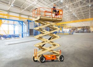 Xe nâng người cắt kéo (Scissor Lift)